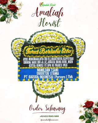 Papan Bunga Duka di Bansari