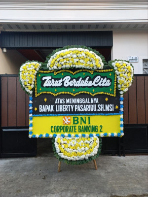 Papan Bunga Duka di Bansari