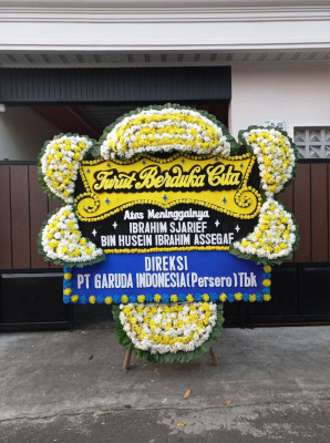Papan Bunga Duka di Bansari